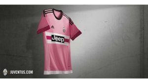 maglia away juventus rosa 2015-2016