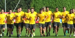 Juventus 2016-2017 allenamento