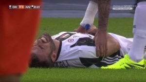 Barzagli infortunio spalla