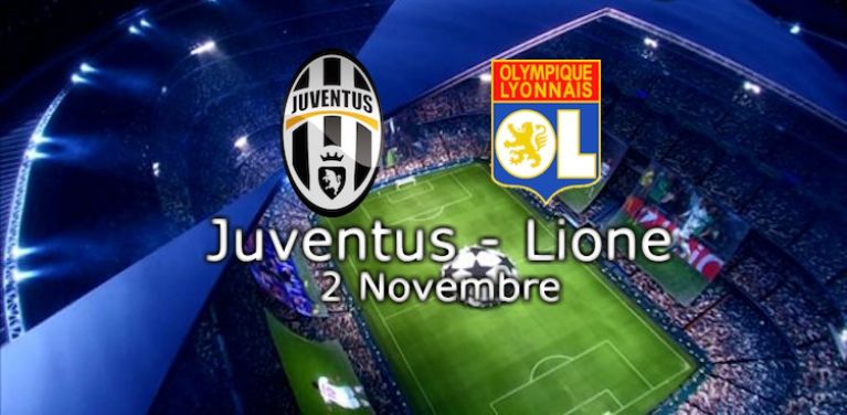 Juventus-Lione diretta live