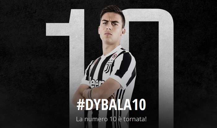 Paulo Dybala   il nuovo numero 10  della Juventus Jmania it