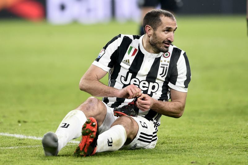 Chiellini Ko Infortunio Muscolare Salta La Nazionale E Anche Il Real