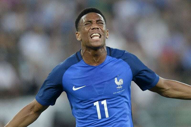 anthony Martial Juve Manchester United
