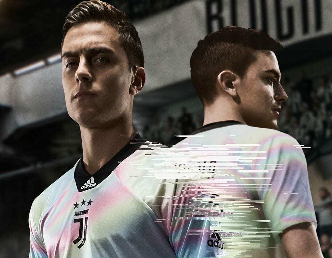 Juventus Maglia EA Sports 2018-2019 Patch Serie A Uomo Edizione Limitata 