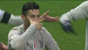 CR7 juve frosinone