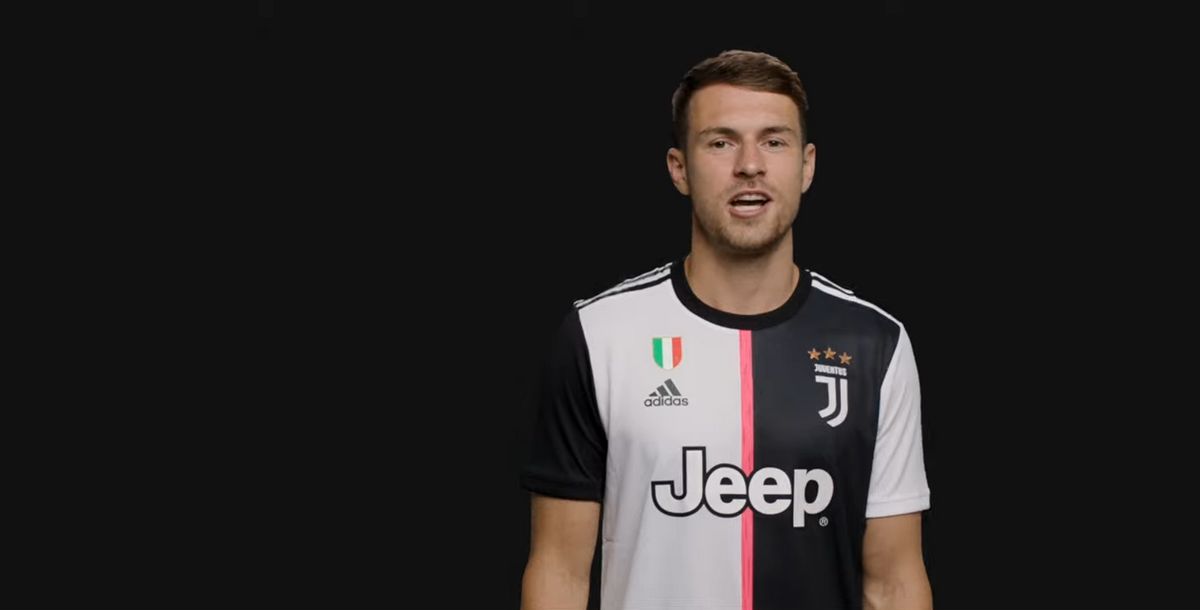 ramsey juventus primo allenamento