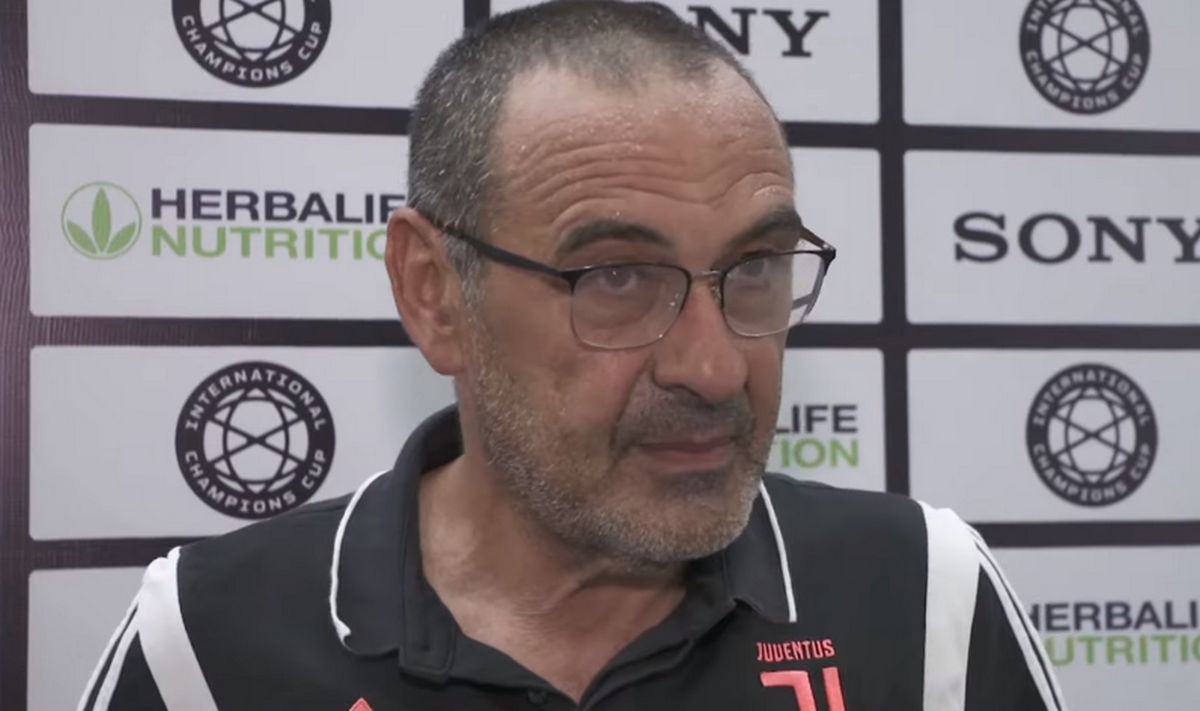 sarri intervista juventus atletico madrid