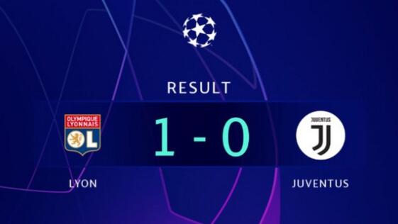 lione-juventus 1-0 highlights video gol pagelle