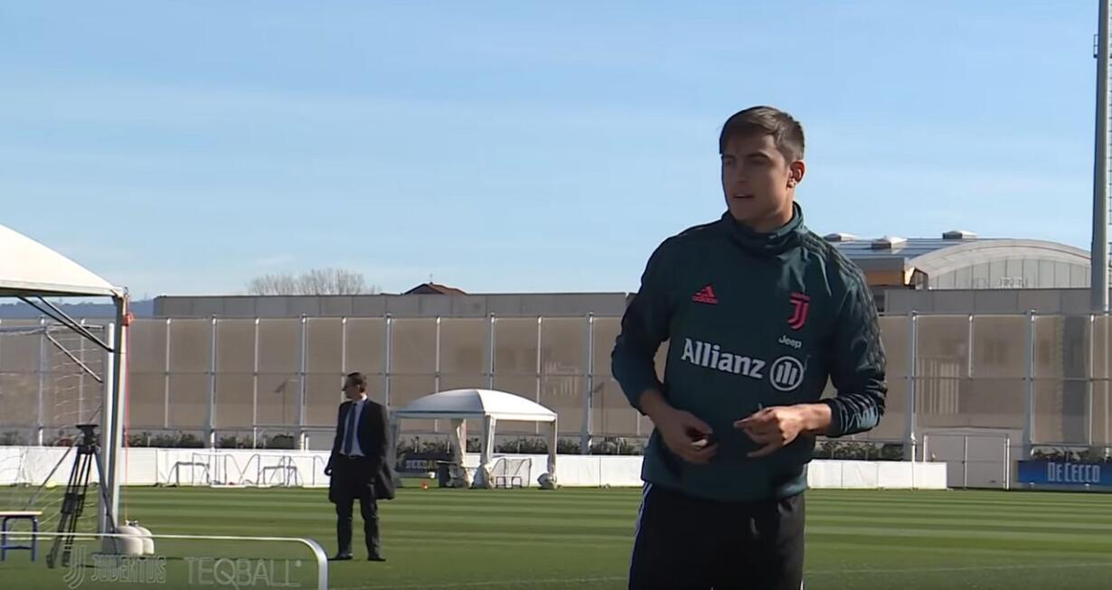 dybala primo allenamento post coronavirus