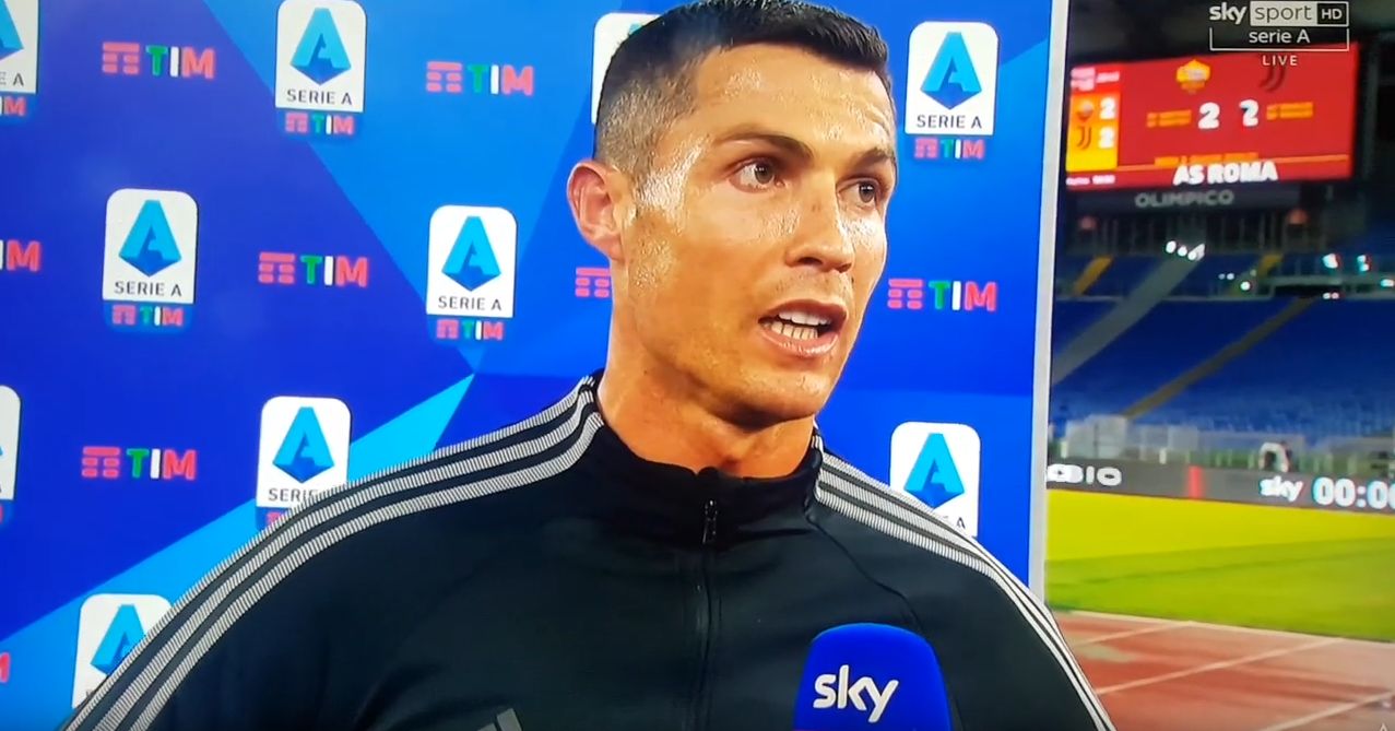 Ronaldo: "Punto importante, con Pirlo la Juve va meglio" - Jmania.it