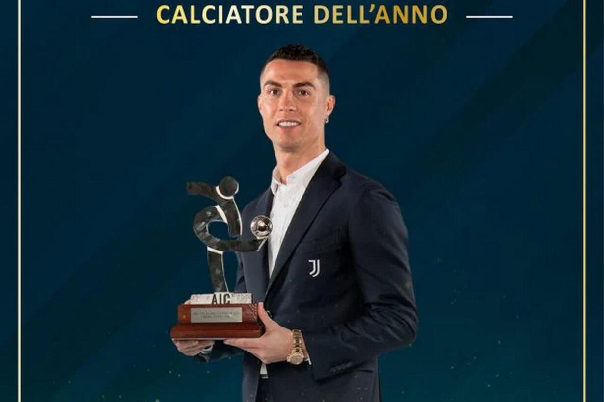 ronaldo milgior giocatore serie a 2019-2020