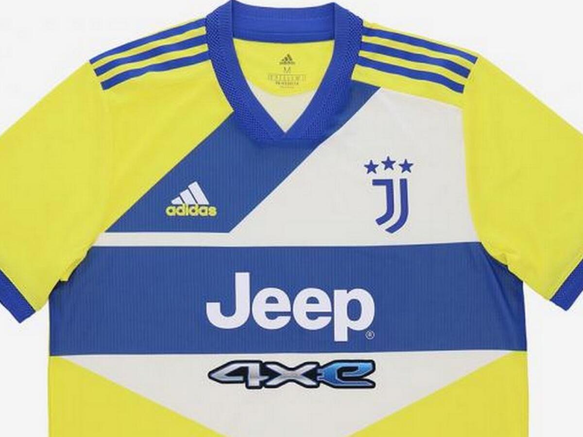 Terza maglia Juventus 2021-2022: tornano i colori gialloblu (FOTO)