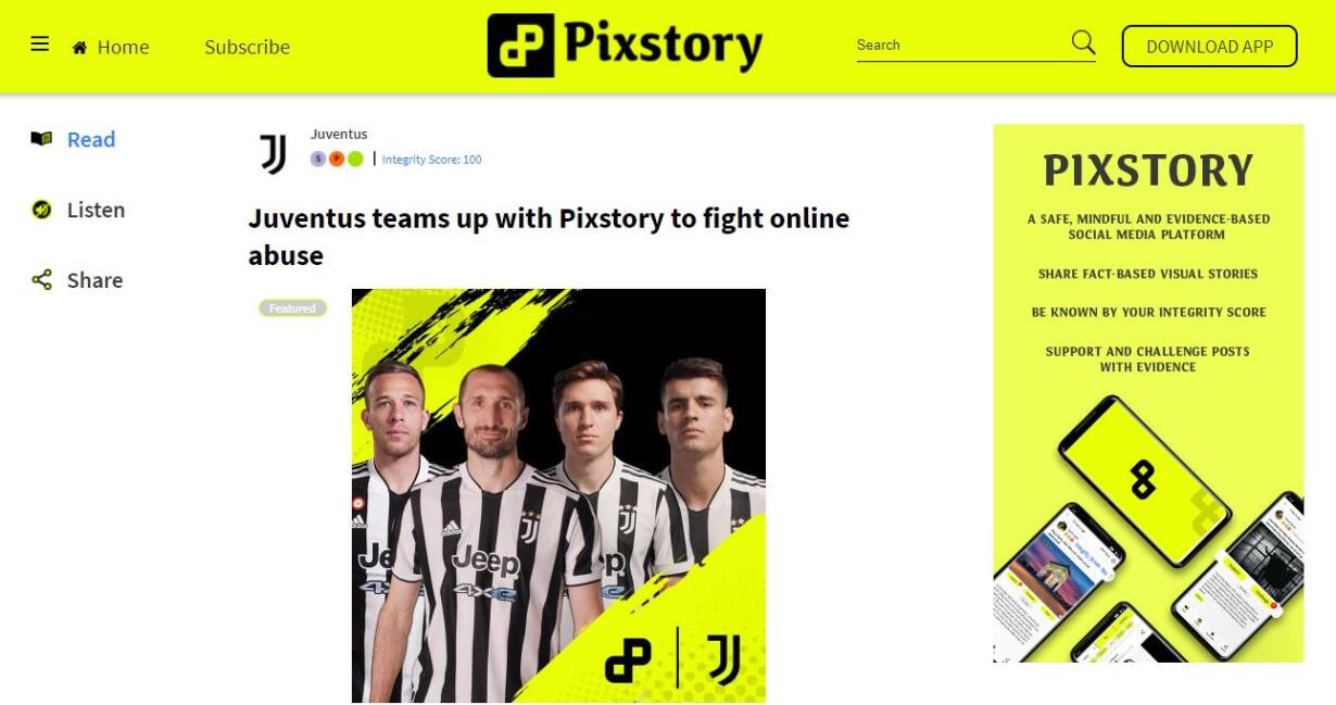 juventus pixstory