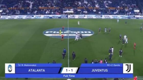 atalanta-juventus 1-1 highlights video gol pagelle