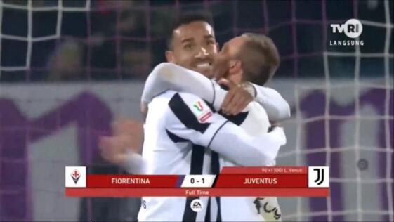 fiorentina-juventus 0-1 highlights video gol pagelle coppa italia