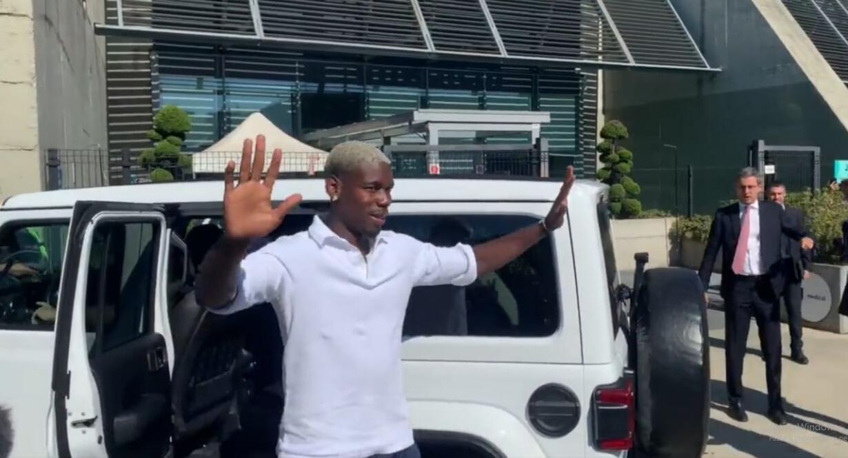 pogba juventus visite video