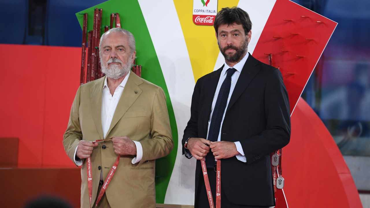 De Laurentiis e Agnelli