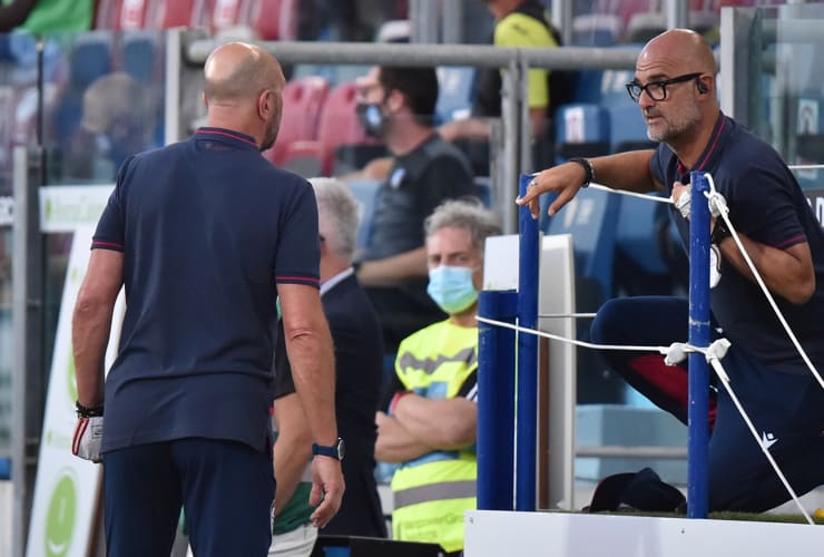 Max Canzi da secondo allenatore del Cagliari - Foto Lapresse - Jmania.it