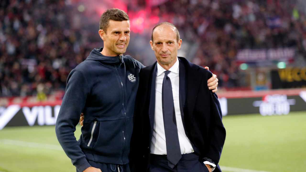 Thiago Motta e Allegri