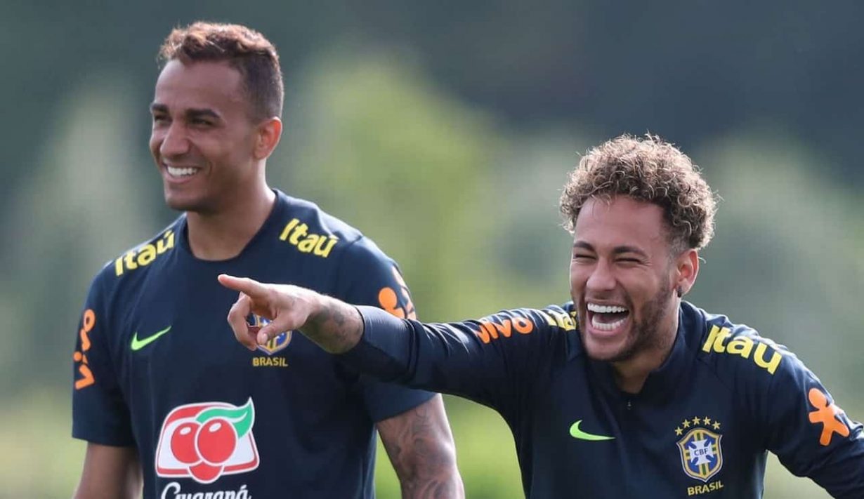Danilo e Neymar - Foto Espn - Jmania.it