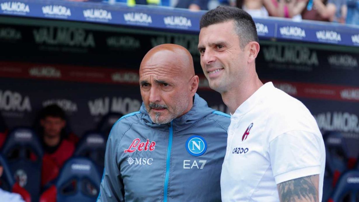 Thiago Motta e Spalletti