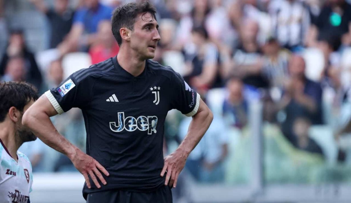 Andrea Cambiaso in campo con la maglia della Juventus - Foto Lapresse - Jmania.it