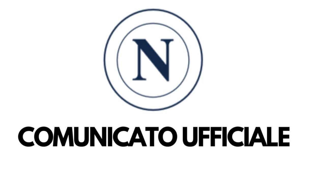 Comunicato ufficiale - Fonte SSC Napoli - Jmania.it