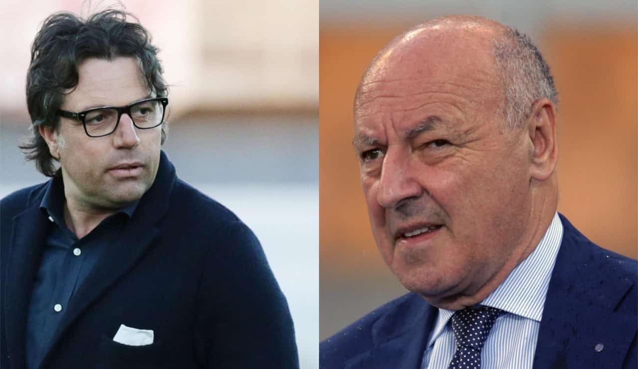 Cristiano Giuntoli e Beppe Marotta protagonisti del mercato estivo - foto DotSport - JMania.it