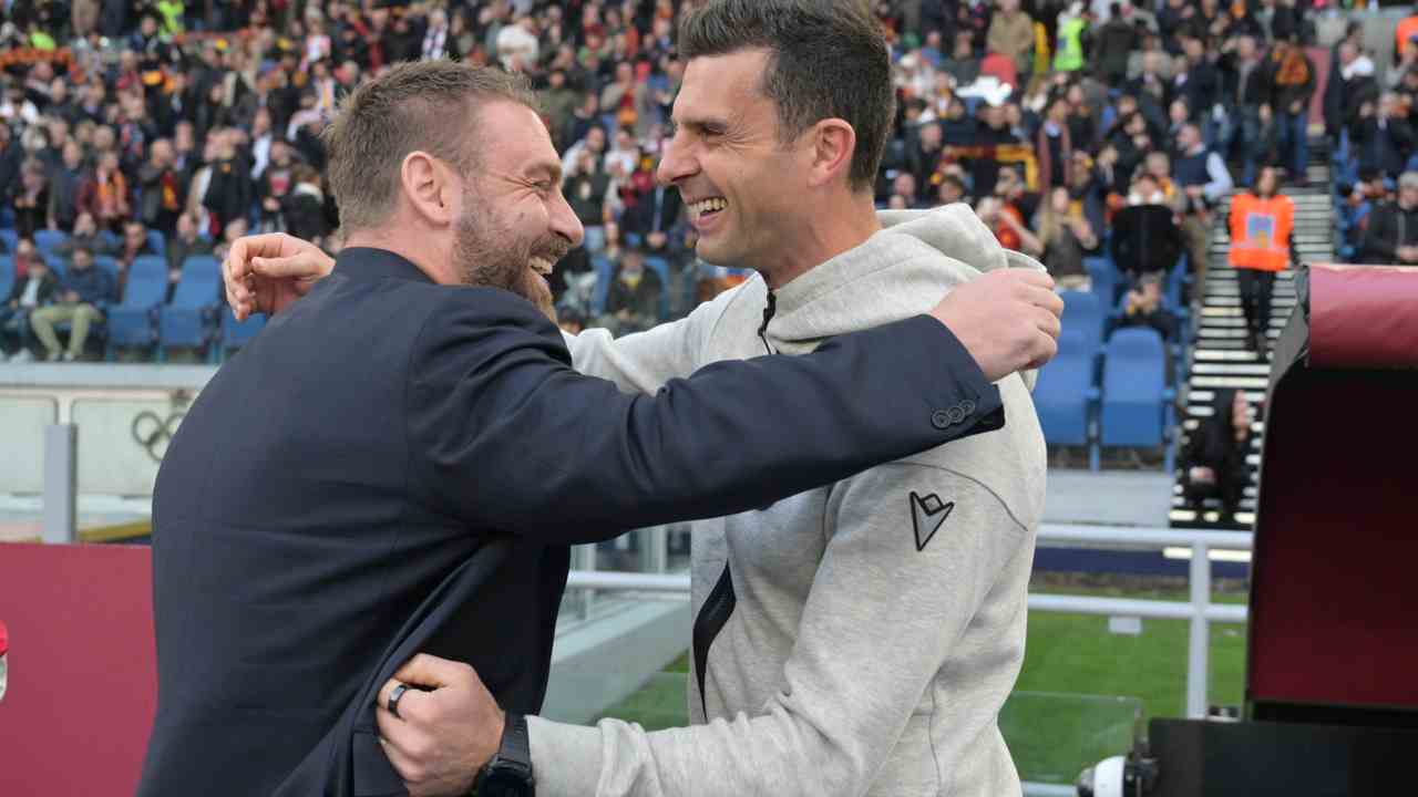 Thiago Motta e De Rossi