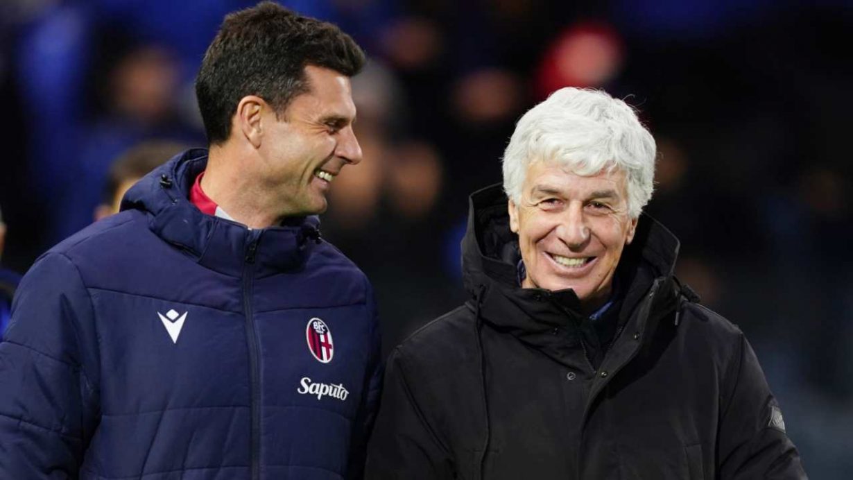 Gasperini e Thiago Motta