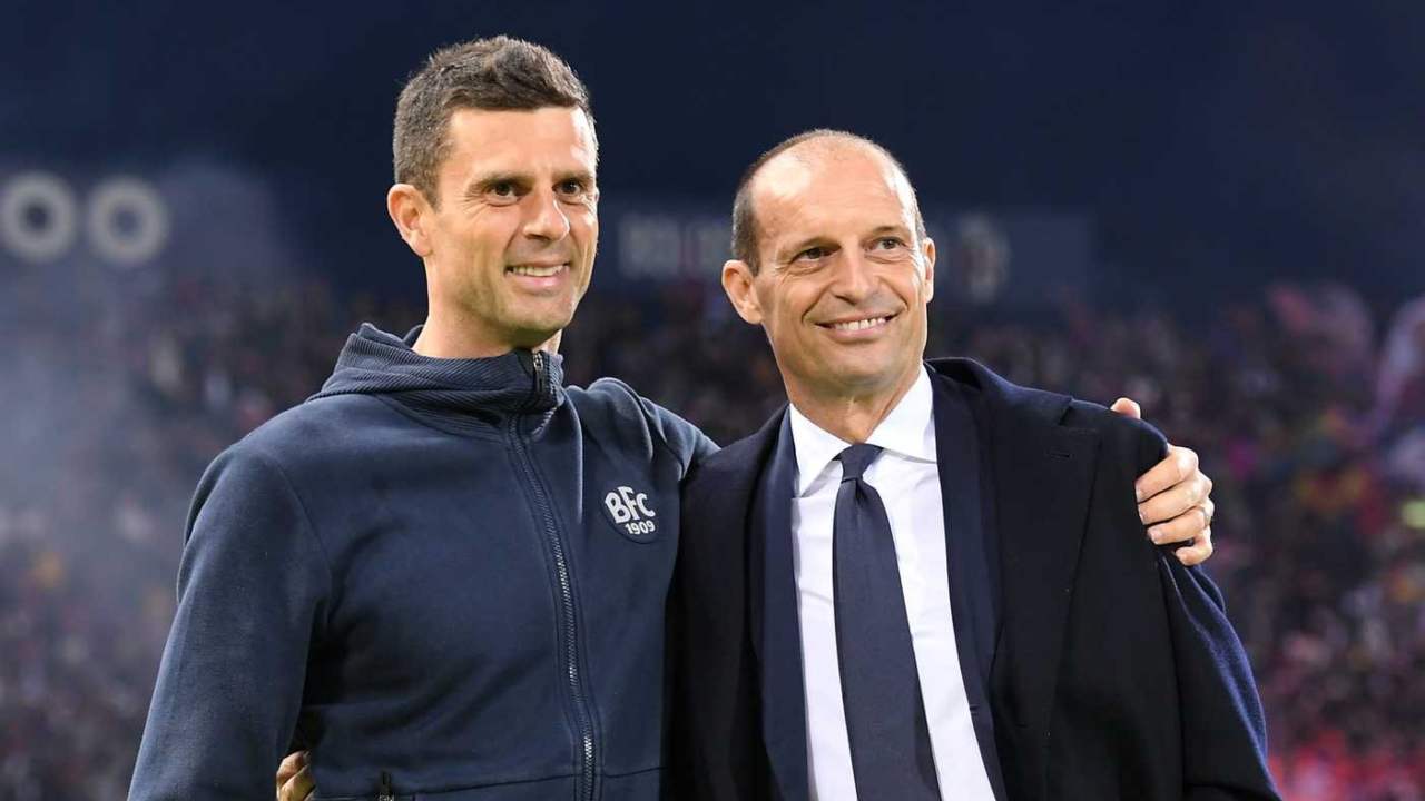 Thiago Motta e Allegri