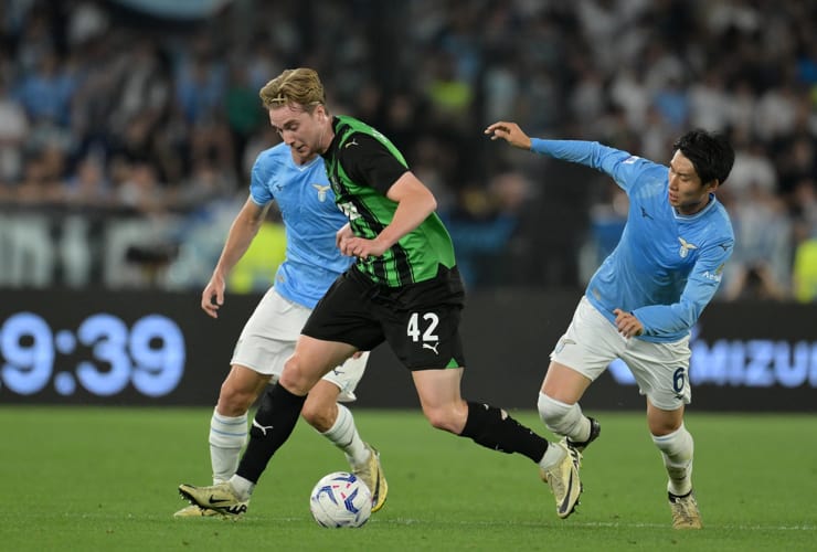 Thorstvedt in campo con la maglia del Sassuolo - Foto Lapresse - Jmania.it