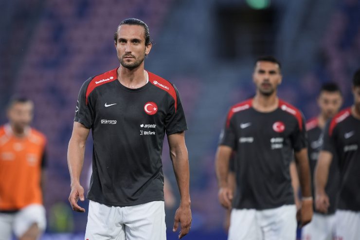 Yazici in allenamento con la Nazionale turca - foto LaPresse - JMania.it