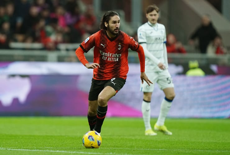 Adli in campo con la maglia del Milan - Foto Lapresse - Jmania.it