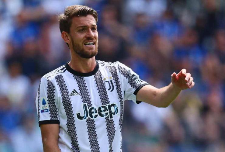 Daniele Rugani in campo con la maglia della Juve - foto ANSA - JMania.it