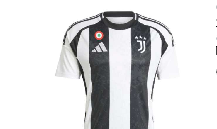 Nuova maglia della Juventus 2024/2025