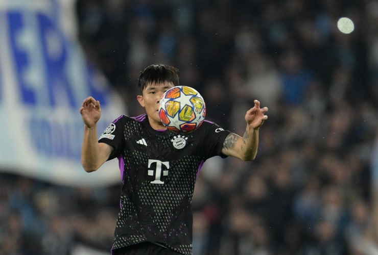 Kim in campo con la maglia del Bayern Monaco - Foto Lapresse - Jmania.it