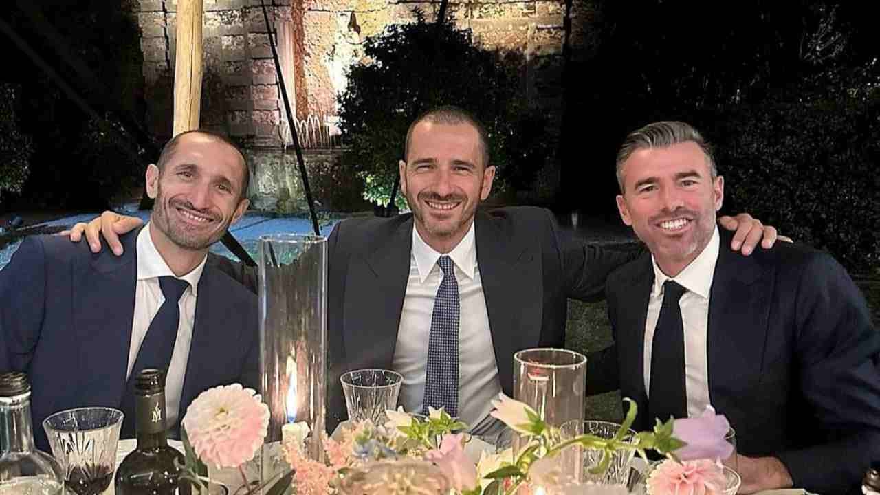 Bonucci, Barzagli e Chiellini