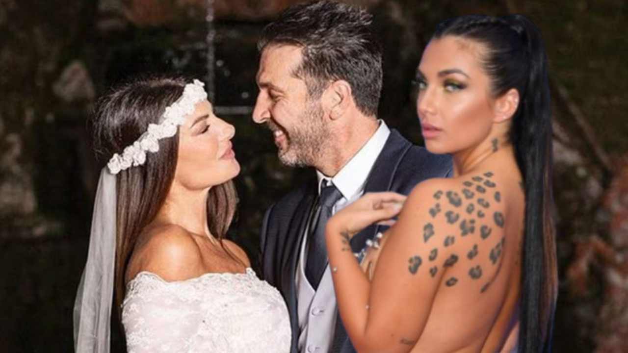 Buffon, Ilaria d'Amico ed Elettra Lamborghini