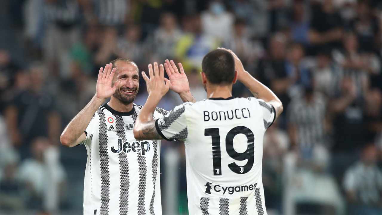 Chiellini e Bonucci