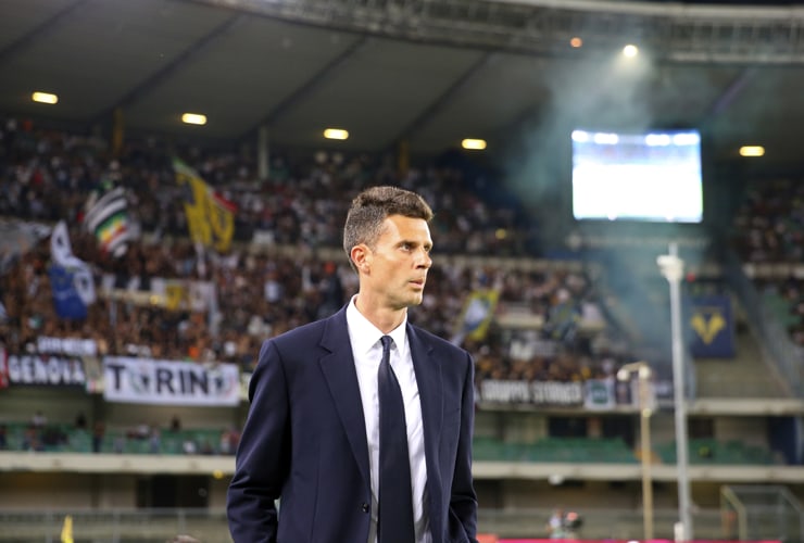 Thiago Motta a bordo campo - Foto Lapresse - Jmania.it