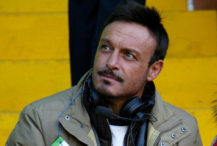 Totò Schillaci sugli spalti - foto LaPresse - JMania.it