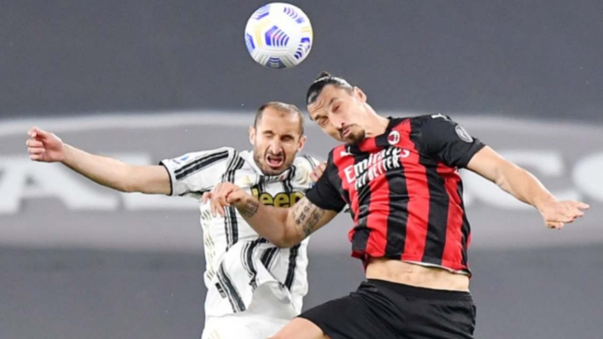 Chiellini e Ibrahimovic