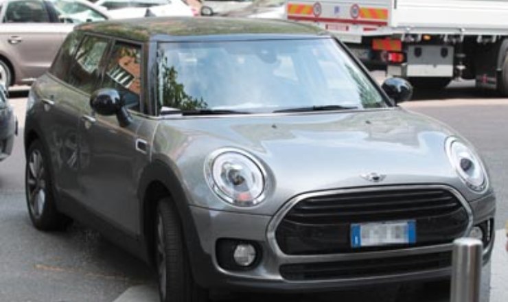 La Mini Cooper di Ilaria d'Amico 