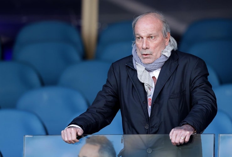 Walter Sabatini in tribuna - Foto Lapresse - Jmania