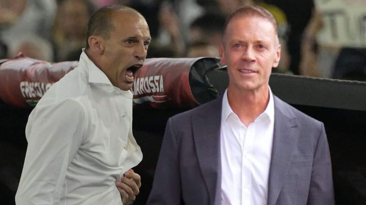 Max Allegri e Rocco Siffredi - Foto Lapresse + Instagram - Jmania