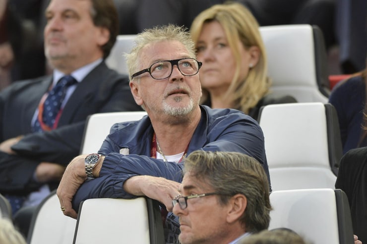 Tacconi in tribuna - Foto Lapresse - Jmania