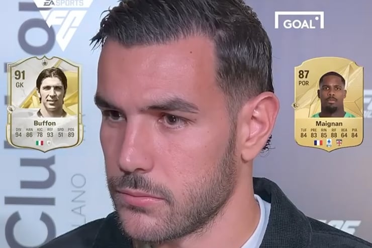 Theo Hernandez sceglie tra Buffon e Maignan - Foto Instagram - Jmania