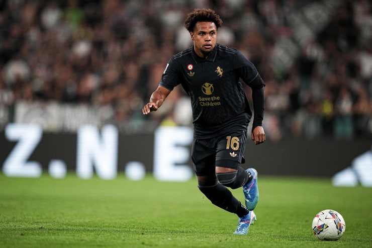 Weston McKennie in campo con la maglia della Juventus - Foto Lapresse - Jmania