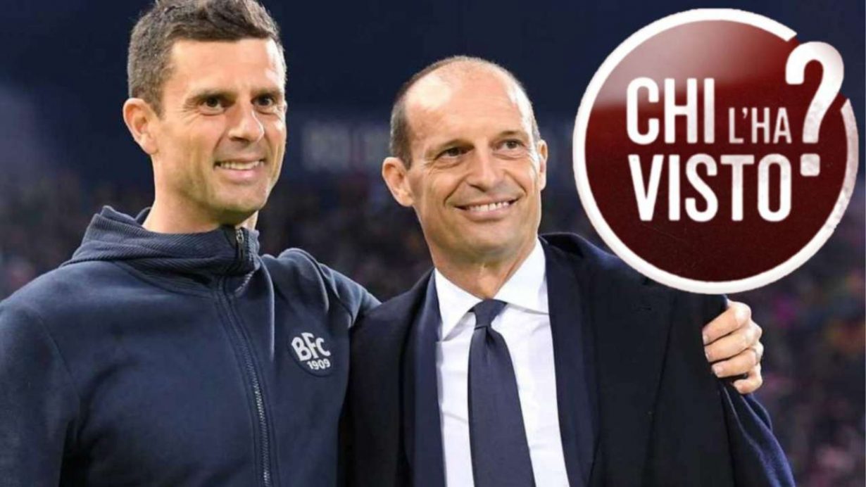 Allegri e Thiago Motta